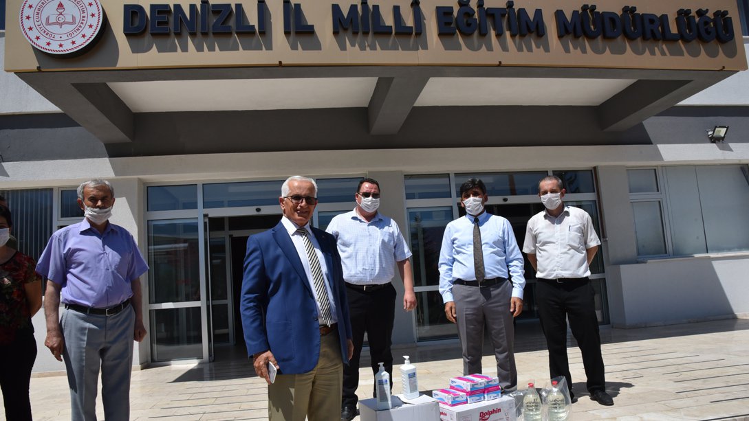  Açık Öğretim Lisesi Sınavlarında Kullanılacak Maske ve Dezenfektan Ürünleri İlçelerimize Gönderildi