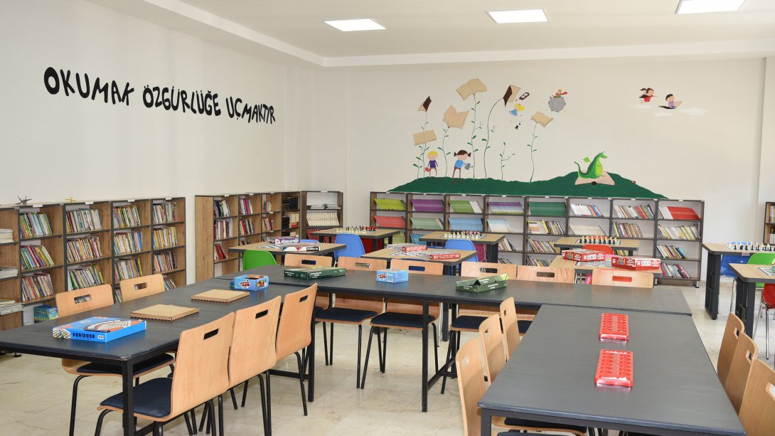 Adil Demireren Mustafa Musoğlu İlkokulu'nda Kütüphane ve Konferans Salonu Açılışı 