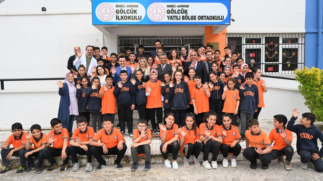 İl Mili Eğitim Müdürü Süleyman Ekici Yatılı Bölge Okulunu Ziyaret Etti