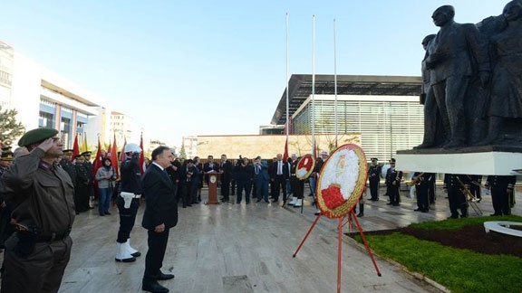 Büyük Önder Atatürk, Ölümünün 78. Yıldönümünde Törenlerle Anıldı