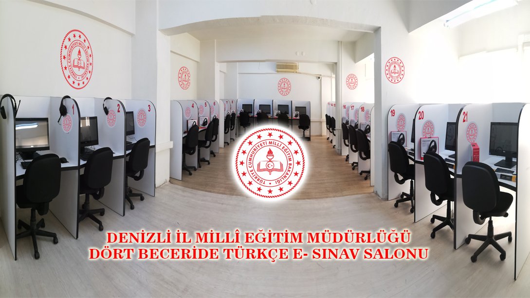 Dört Beceride Türkçe E-Sınav Salonu İlk Sınava Hazır